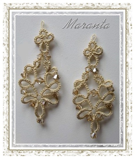 swarovski frywolitka